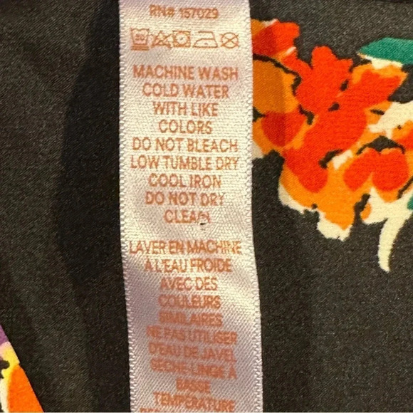 Savage X Fenty Night Blooms Satin Sleep Cami Floral Empire Waist Tank Size 3X - Picture 9 of 11